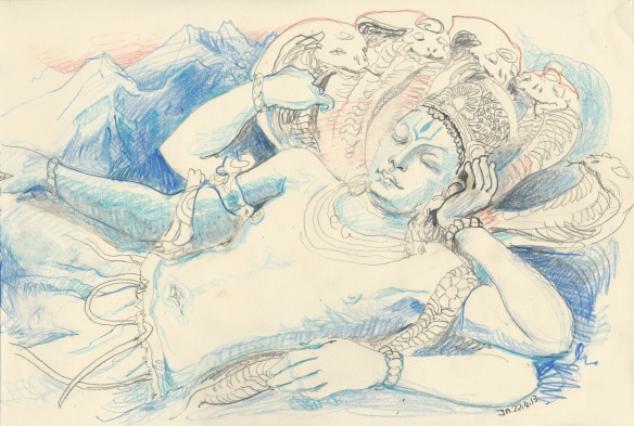 Vishnu at rest