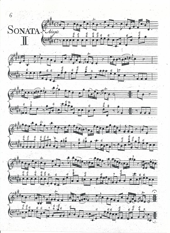 Violin Sonata 2 - keyboard part